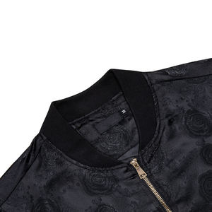 แจ็คเก็ตบอมเบอร์ผู้ชายแบบมีสไตล์เสื้อนอกลำลองน้ำหนักเบาแนวสตรีทเสื้อโค้ทแบบมีซิปพร้อมยางหุ้มแจ็กเก็ตทรงพอดีตัวแบบคลาสสิกสำหรับผู้ชาย - Product Image 6