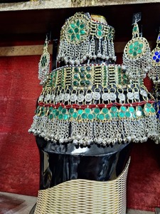 Meilleur prix, ensemble de bijoux afghans légers et robustes, collier vintage, boucles d'oreilles, forme personnalisée pour femmes, filles, Offre Spéciale pour mariage - Product Image 5