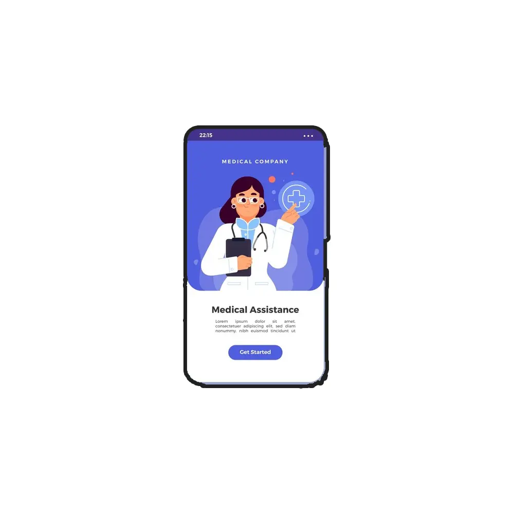 Desenvolvimento aplicativo médico personalizado para agendamento paciente Desenvolvimento aplicativo móvel personalizado para faturamento médico