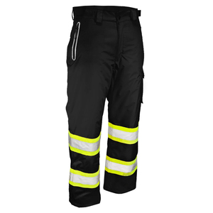 Nouveauté Pantalon de travail réfléchissant pour homme Pantalon lavé Pantalon de sécurité pour homme Haute visibilité Pantalon de travail multi-poches Coupe ajustée Garçons - Product Image 3