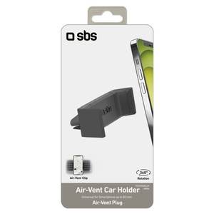 Soporte para Teléfono Móvil TESUPAIRCLIP Negro para Rejilla de Ventilación de Coche, Categoría de Producto: Soportes para Teléfonos Móviles - Product Image 2