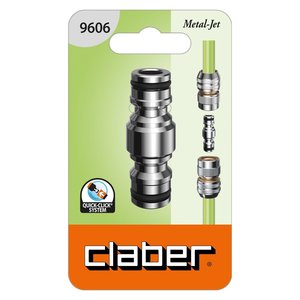 Conector de Jardín de Doble Acoplamiento Rápido METAL JET 9606 de Claber - Product Image 2