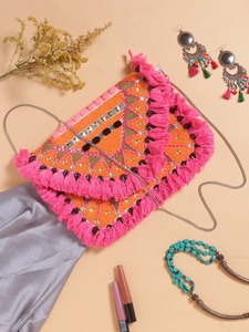 Bolsos de aspecto hermoso, nuevo bolso Banjara de alta calidad PARA CENA DE NOCHE, regalo de fiesta y bolsos de uso diario para mujeres y niñas - Product Image 5