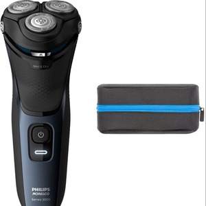 เครื่องโกนหนวดไฟฟ้าสำหรับผู้ชายรุ่น Norelco 3000ชาร์จได้ทั้งแบบเปียกและแห้งสำหรับใช้ในโรงแรม - Product Image 6