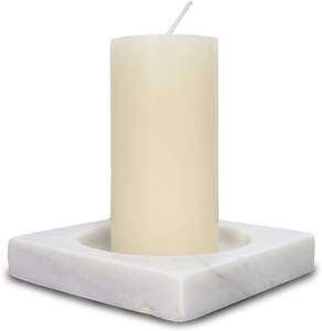 Luxury <b>Marble</b> <b>Candle</b> Holders Set of 2 Unique Texture Indoor Lighting Stand for Home Decor Wedding Party Events Carton Packing - Product Image 3