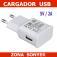 เครื่องชาร์จ USB อเนกประสงค์ 5V 2A แพ็ค 3 ชิ้น อะแดปเตอร์ GaN กันไฟสำหรับโทรศัพท์ - Product Image 2