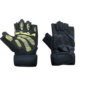 Venta caliente medio dedo culturismo Fitness ejercicio gimnasio guantes de levantamiento de pesas al mejor precio protección completa de La Palma Ejercicio de gimnasio - Product Image 6