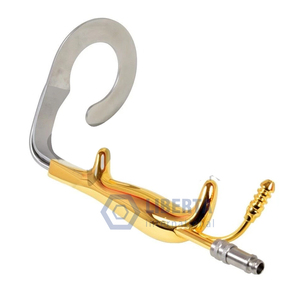 Retractor de mama Anillo circular Retractor de mama Fibra óptica Chapado en oro Instrumentos de cirugía plástica Liberta International - Product Image 3