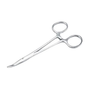 Instruments chirurgicaux HERMANN MEDITECH HM-M-309, pince hémostatique en acier inoxydable, pinces à moustiques de précision, poignée incurvée, médical - Product Image 3
