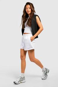 Pantalones cortos de chándal para mujer de alta calidad de nuevo estilo, pantalones cortos transpirables con estampado de logotipo personalizado hechos en Pakistán - Product Image 4