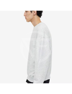 เสื้อแรชการ์ดผ้าฝ้าย100% ของผู้ชายเสื้อฟิตเนสแขนยาวระบายอากาศได้ดีดีไซน์ใหม่ - Product Image 3