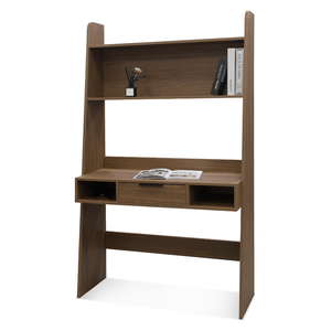 Polia Bamboo Office <b>Desk</b> with Extendable <b>Shelf</b> Foldable Gaming and Laptop <b>Desk</b> for Bedroom Living Room and Kitchen Use - Product Image 5