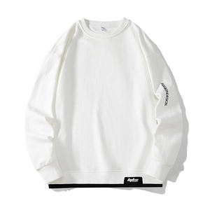 Sudadera Nueva para Hombre, Cuello Redondo, Estampada, Manga Larga, Informal, Talla Grande, Holgada, Gruesa, Transpirable, de Secado Rápido, 100% - Product Image 4