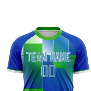 Maillot de football pour hommes, doux, écologique, léger, en polyester et en coton, anti-rides, respirant, durable et à séchage rapide - Product Image 2