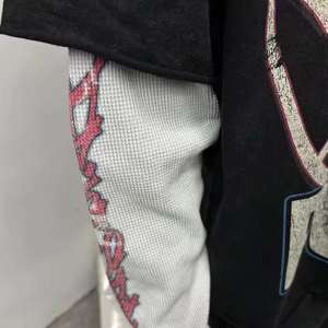 2025 camisetas personalizadas para hombre Trending DTG estampado ligero 100% algodón manga larga corta elegante tejido de moda - Product Image 4