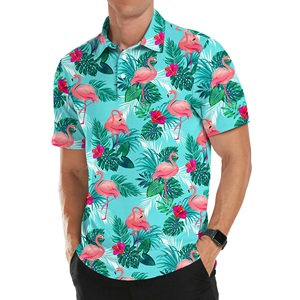 2025 été hommes mode Style nouveau motif solide Sublimation pour Polo 100% coton T-Shirt foncé Technique à manches courtes XL - Product Image 1