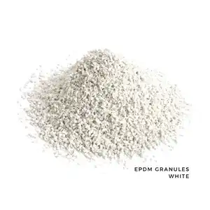 PrimoFlex Elastic EPDM Rubber Granules 25kg Bag in White