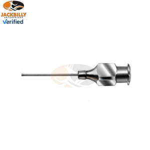 Kanula Lakrimal, Kanula dengan Ujung Tumpul dan Berlekuk, Probe Fleksibel dengan Batang yang Dapat Dibentuk, Instrumen Medis Oftalmologi Nasolakrimal - Product Image 3