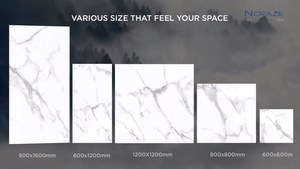 Azulejos de porcelana pulida esmaltada digital moderna de 24x48 pulgadas, antideslizantes y resistentes a los ácidos, Varios tamaños disponibles - Product Image 6