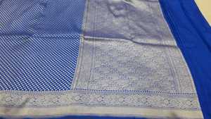 Lujosos saris de telar manual de seda pura 100% saris tradicionales hechos a mano con tejidos atemporales para cada ocasión étnica - Product Image 2