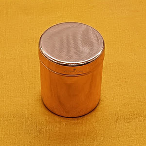 100% pur petit pot en cuivre avec couvercle parfait pour la cuisine ou l'utilisation ayurvédique idéal pour les épices et les herbes utiliser Original Indian Factory - Product Image 4