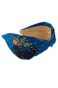 Elegant Handmade <b>Hairband</b> For Women Featuring Multicoloured Seed Beads And Decorative Pearls from India - Product Image 3