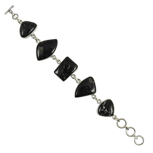 Joyería fina hecha a mano, pulseras delicadas de piedras preciosas de jaspe Natural, joyería de plata de ley 925, regalos de boda para ella, venta al por mayor OEM - Product Image 2