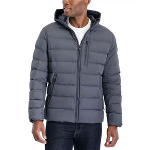 Custom Made Bubble Puffer <b>Jacket</b> <b>Men</b> Oversized Winter Thick Warm Puff Padded Bubble <b>Jackets</b> - Product Image 6
