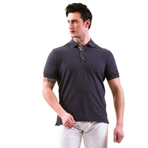 Polo informal con logotipo personalizado para hombre, Camisa lisa de alta calidad, 95% algodón, 5% Lyra, hecha en Turkiye, venta al por mayor - Product Image 2