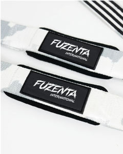 Sangles de levage de qualité supérieure avec rembourrage en néoprène et antidérapantes, design camouflage, patch scintillant - Product Image 3