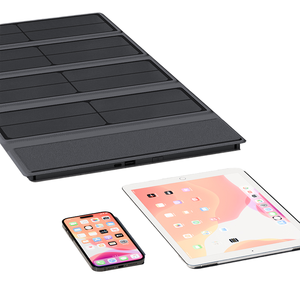 10000 мАч Складная портативная солнечная панель зарядное устройство 16 Вт Быстрая Зарядка Power Bank 1 Type-C <span class=keywords><strong>2</strong></span> USB-A порта IP65 Водонепроницаемый для телефона - Product Image 1