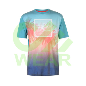 Camiseta de poliéster estampada para hombre, ropa de talla personalizada de alta calidad, precio al por mayor, nueva, 2023 - Product Image 5