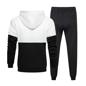 Wholesale Custom Design Men's Tracksuit Quality Eco-Friendly Sweat Suit Man Jogger Hoodies Tracksuit - Product Image 5