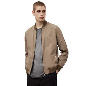 Nouvelle arrivée Veste bomber d'hiver pour homme de haute qualité sur mesure avec col en V, fermeture éclair intégrale, poignets élastiques et poche latérale à bouton - Product Image 1