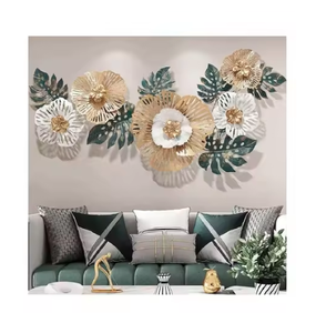 Art mural décoratif en métal Feuilles Design Antirouille Bel art mural Multi finitions Arts muraux en métal très exigeants - Product Image 1