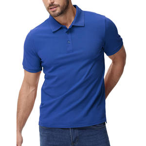 2025 alta calidad de manga corta de diseño personalizado ropa al aire libre polos Unisex de talla grande transpirable Streetwear hombres polos - Product Image 3