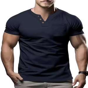 New OEM Services Autumn Men's Short Sleeve T-<b>Shirt</b> Loose Blank <b>Polyester</b> <b>Shirts</b> Slim Fit Lapel Casual Men T <b>Shirt</b> Custom Logo - Product Image 2