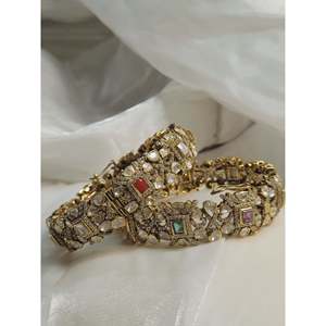 Brazalete Fino Navratna 925, Elegante y Lujoso - Product Image 2