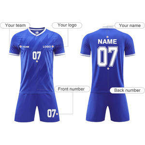 เสื้อฟุตบอลชุดเครื่องแบบเสื้อกีฬา - Product Image 1