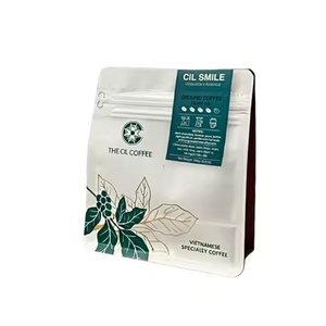 Espresso Arabica SCA Organic Medium Dark <b>Roasted</b> Vietnam Coffee in <b>Bag</b> for Commercial Hotel and Cafe Supply Wholesale - Product Image 1