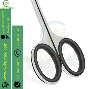 Tijeras para el cabello de nariz curvada y redondeada de excelente calidad 2025 para hombres, Juego de 2 tijeras para manicura de cutículas de uñas, Kit de tijeras - Product Image 4