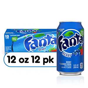 คุณภาพดั้งเดิมราคาถูก Fanta Fanta บลูเบอร์รี่น้ําอัดลม 320ml - Product Image 4