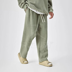 Otoño nuevos pantalones de chándal casuales para hombres marca de alta calidad Joggers sólido High Street pantalones de gran tamaño ligero alto servicio OEM - Product Image 3