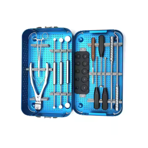 Gran oferta, juego de instrumentos ortopédicos básicos, placas para traumatismos, traumatología ósea, fragmento grande quirúrgico, Manual, certificado CE, SurgiRight - Product Image 6