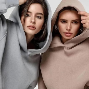 Unique Winter Women Loose Hoodies Manga larga Colección de invierno Propósito de entrenamiento Sudadera con capucha de moda - Product Image 1