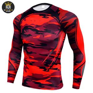Jiu Jitsu rash GUARD เสื้อรัดรูปสำหรับใส่ต่อสู้แบบระเหิดได้ตามต้องการ - Product Image 2