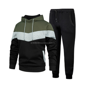 2025ชุดวอร์มลำลองสำหรับผู้ชายชุดจ๊อกกิ้งสีดำมีฮู้ดชุดออกกำลังกายกลางแจ้งกางเกงวอร์มแฟชั่น2ชิ้นให้ความอบอุ่นในฤดูหนาว - Product Image 6