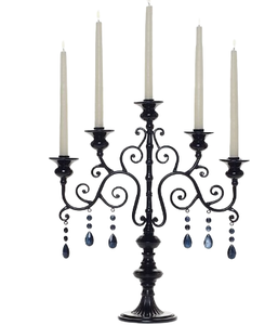 Vaisselle Décoratif Fer Bougeoir Exquis À La Main Chandelier Candélabre Chambre De Table Décor À La Maison Restaurant - Product Image 3