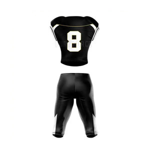 Vente à chaud de vêtements de sport Uniforme de football américain Uniforme de football américain pour hommes de haute qualité - Product Image 2