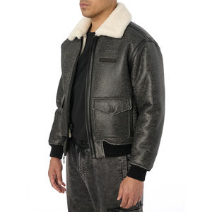 OEM Supplier Custom Varsity <b>Jackets</b> Unisex Fit Ribbed Cuffs and <b>Collar</b> Available in Wool or Fleece for Schools and Teams - Product Image 4